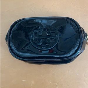 Tory Burch small patent cosmetic case